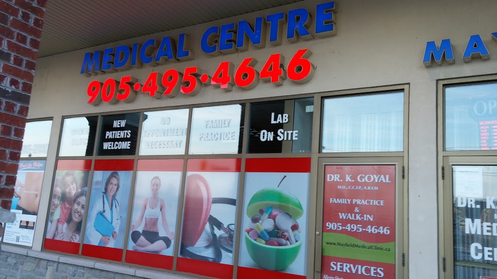 Mayfield Family Practice | 3068 Mayfield Rd Unit 8 & 9, Brampton, ON L6Z 0E3, Canada | Phone: (905) 495-4646