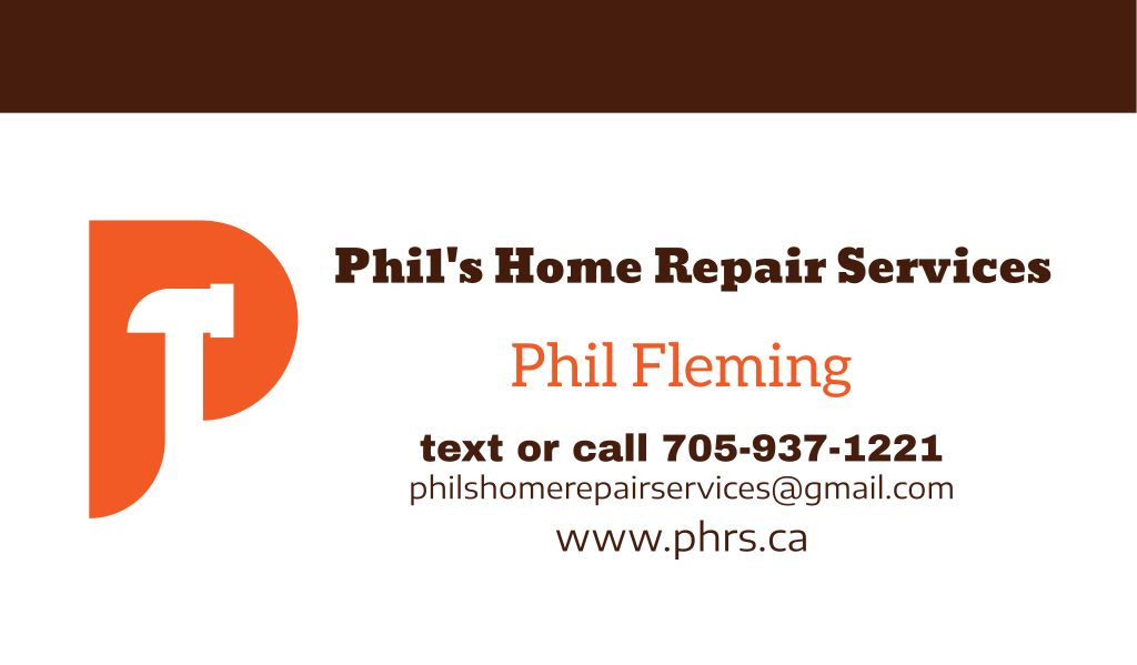 Phils Home Repair Services | 1081 Sunnidale Rd, Barrie, ON L4M 4S4, Canada | Phone: (705) 937-1221