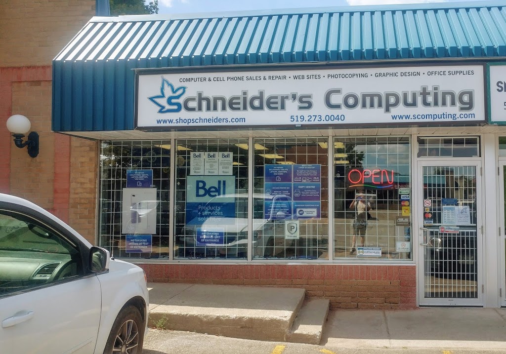 Schneiders Computing Stratford Ltd. | 618 Huron St, Stratford, ON N5A 6S6, Canada | Phone: (519) 273-0040