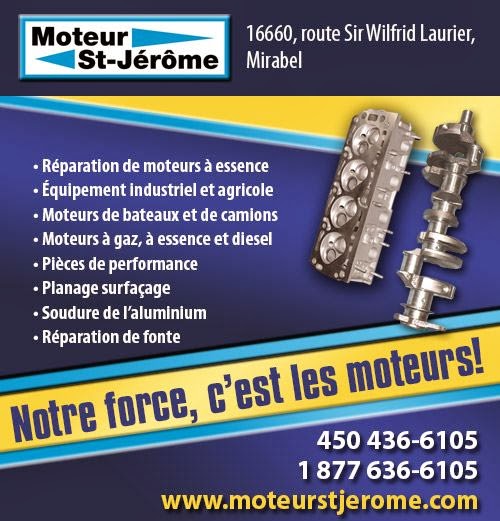 Moteur St-Jérôme | 16660 Route Sir Wilfrid Laurier, Mirabel, QC J7J 2G3, Canada | Phone: (877) 636-6105