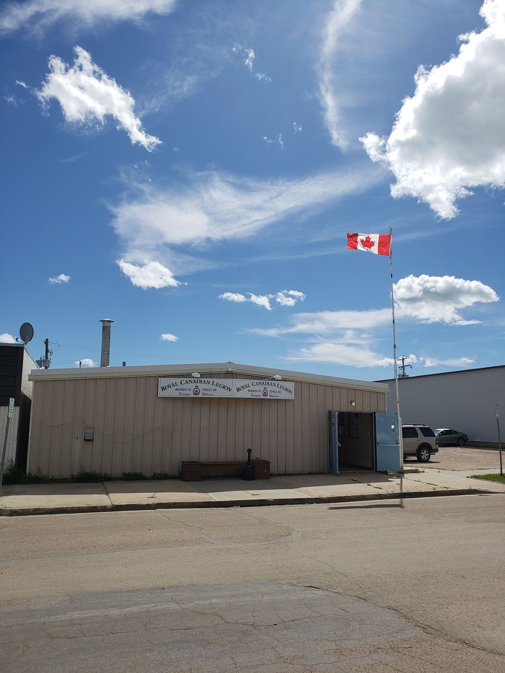 Royal Canadian Legion Branch 91 | 4909 52 Ave, Tofield, AB T0B 4J0, Canada | Phone: (780) 662-3112