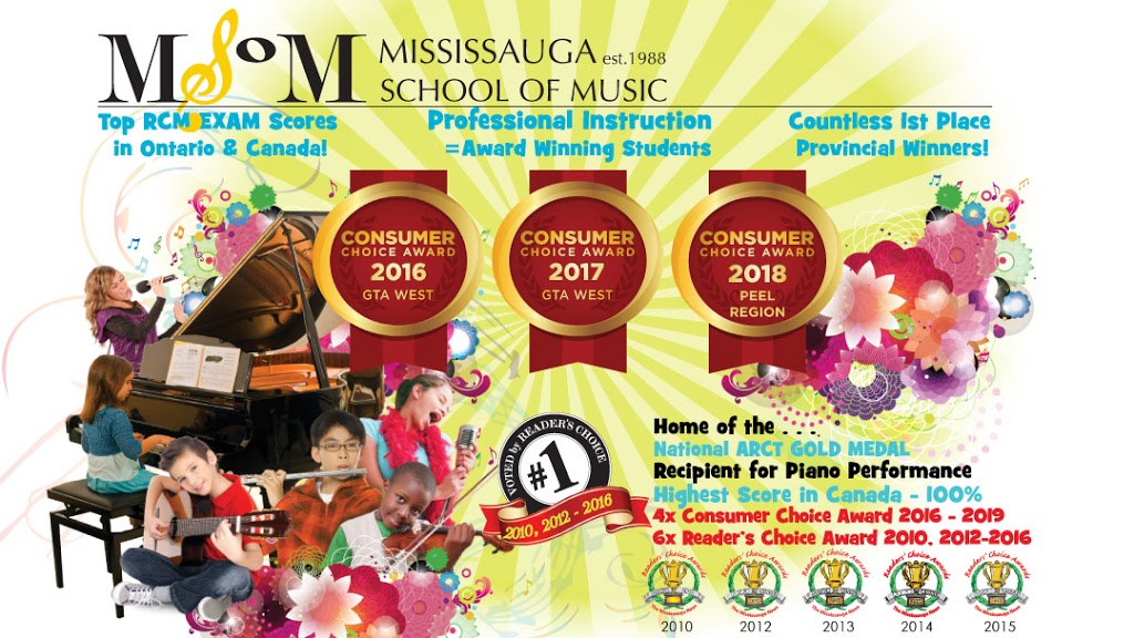 Mississauga School of Music | 3033 Palstan Rd, Mississauga, ON L4Y 4E7, Canada | Phone: (905) 507-9171