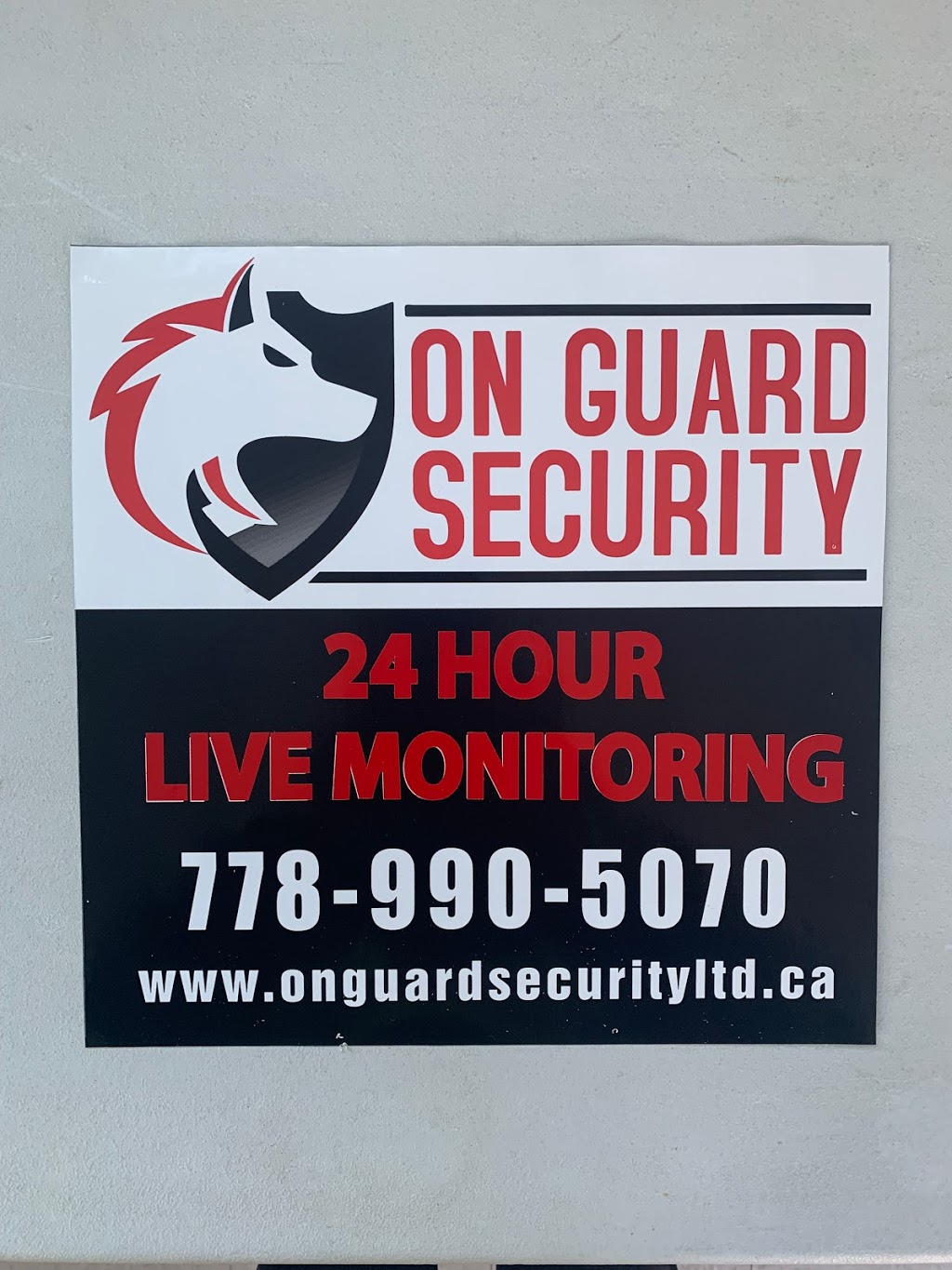 On Guard Security Ltd. | 12565 88 Ave, Surrey, BC V3W 3J7, Canada | Phone: (778) 990-5070