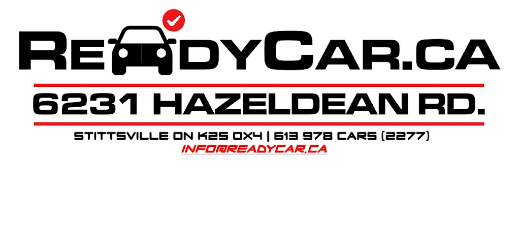 Ready Car | 6231 Hazeldean Rd, Stittsville, ON K2S 1B9, Canada | Phone: (613) 435-1612