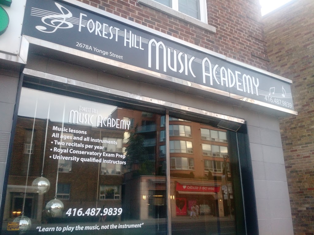 Forest Hill Music Academy | 2678 Yonge St, Toronto, ON M4N 2H7, Canada | Phone: (416) 487-9839