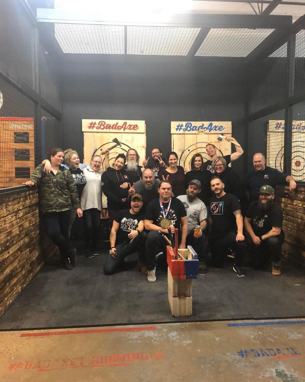 Bad Axe Throwing | 2388 Fairview St Unit #2, Burlington, ON L7R 2E4, Canada | Phone: (844) 818-0999