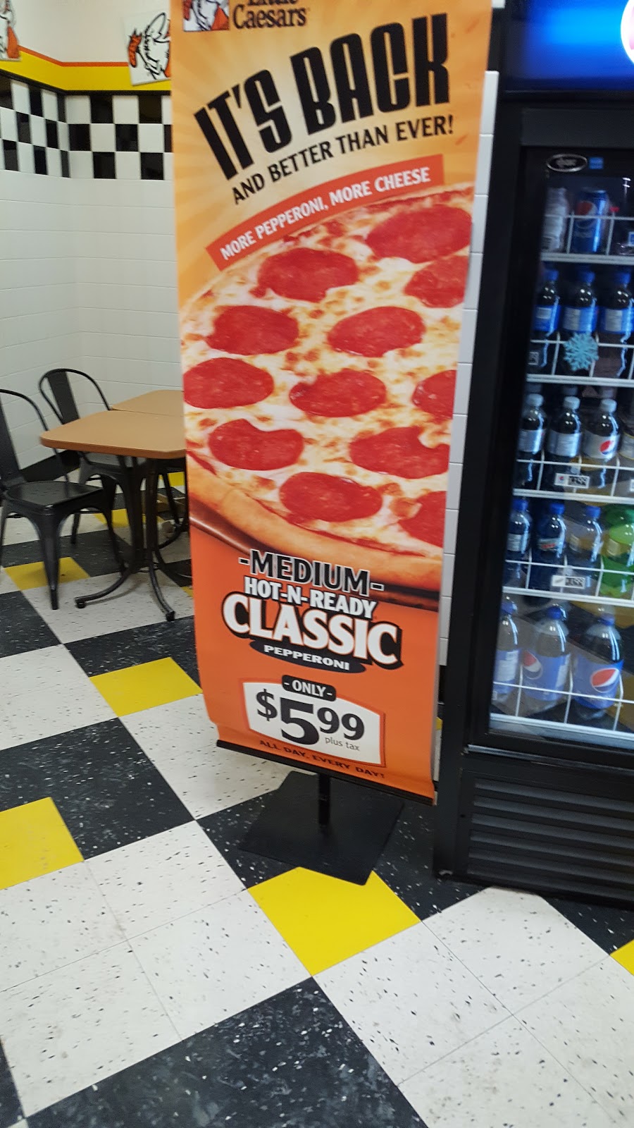 Little Caesars Pizza | 1720 Mayor Magrath Dr S, Lethbridge, AB T1K 2R5, Canada | Phone: (403) 327-4992