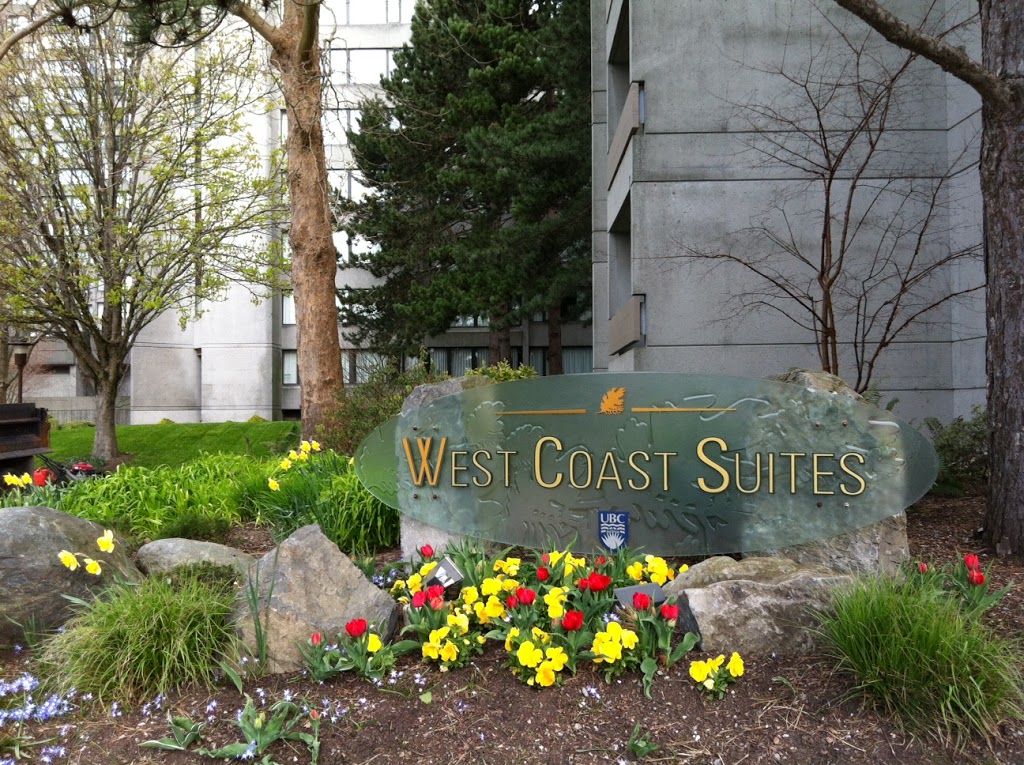 West Coast Suites at UBC | 5961 Student Union Blvd, Vancouver, BC V6T 2C9, Canada | Phone: (604) 822-1000