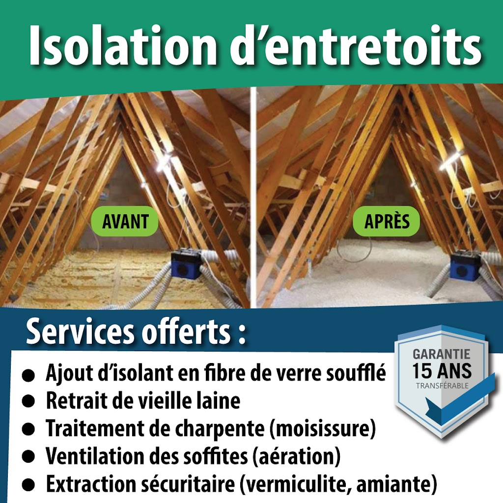 Isolation Solution Royal Attic Insulation | 680 Chemin St Roch, Terrebonne, QC J6Y 1E1, Canada | Phone: (514) 941-3141