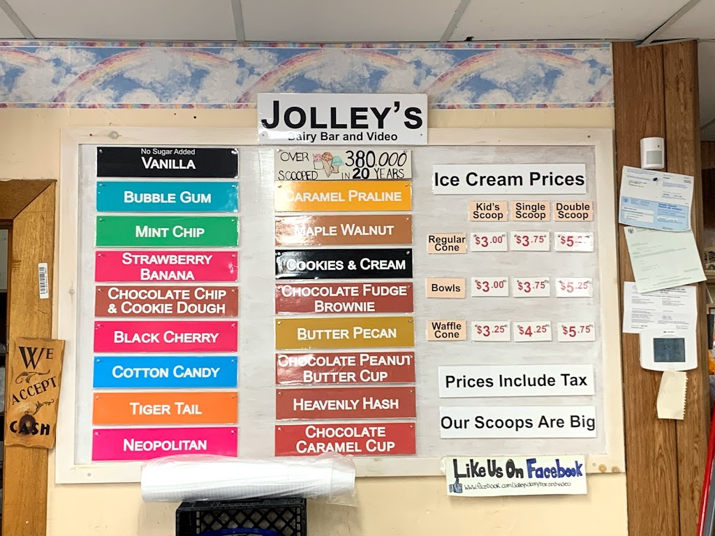 Jolleys Dairy Bar & Video | 23 Collingwood St, Flesherton, ON N0C 1E0, Canada | Phone: (519) 924-0230