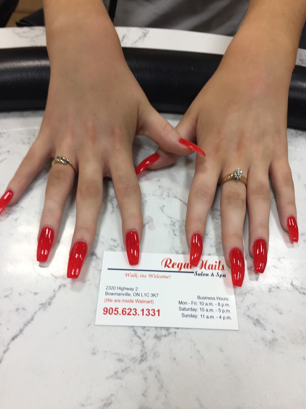 Regal Nails, Salon & Spa | 2320 Old Highway 2, Bowmanville, ON L1C 3K7, Canada | Phone: (905) 623-1331