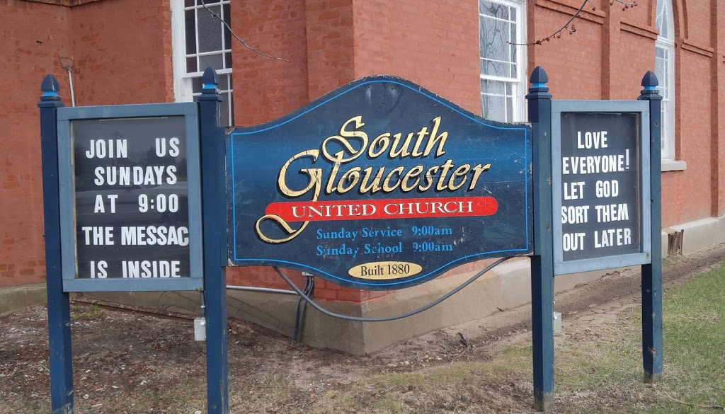 South Gloucester United Church | 2536 Rideau Rd, Gloucester, ON K1X 1A1, Canada | Phone: (613) 822-6433