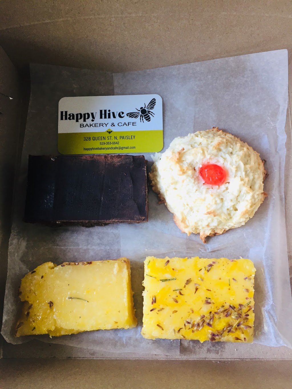 Happy Hive Bakery & Cafe | 328 Queen St N, Paisley, ON N0G 2N0, Canada | Phone: (519) 353-5542