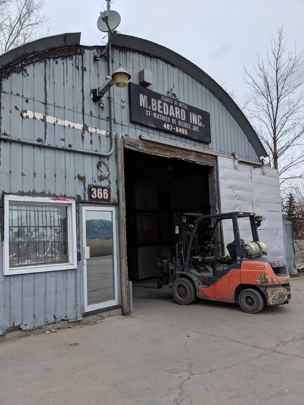 Bedard Scrap Metal | 366 Chem. Trudeau, Saint-Mathieu-de-Beloeil, QC J3G 0E2, Canada | Phone: (450) 467-8465