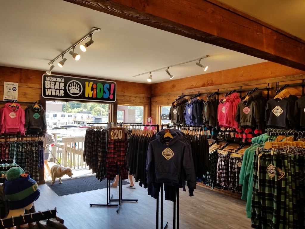 Muskoka Bear Wear - PORT CARLING (CLOSED FOR THE SEASON) | 119 Medora St, Port Carling, ON P0B 1J0, Canada | Phone: (705) 765-3904