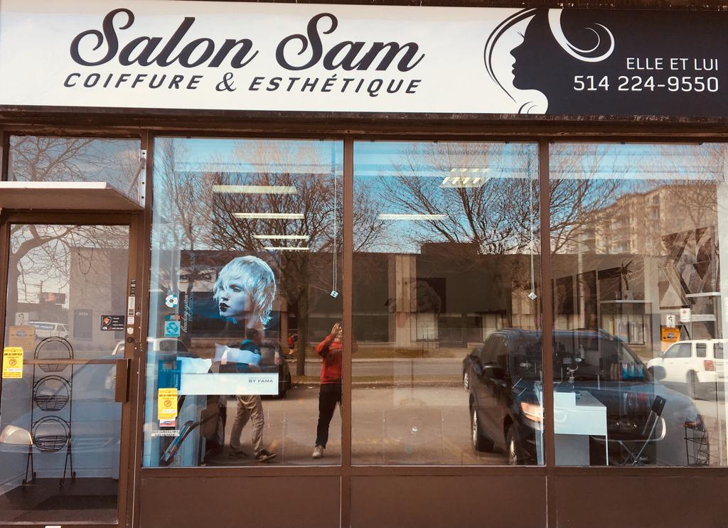 Salon Sam | 4567 Rue Jarry E, Saint-Léonard, QC H1R 1X6, Canada | Phone: (514) 244-9550