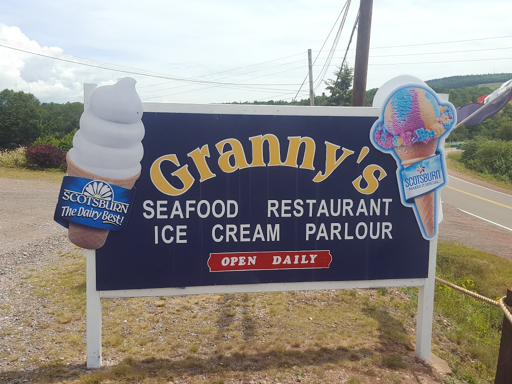 Grannys Seafood Restaurant and Ice Cream Parlour | 1193 Nova Scotia Trunk 2, Five Islands, NS B0M 1K0, Canada | Phone: (902) 728-3311