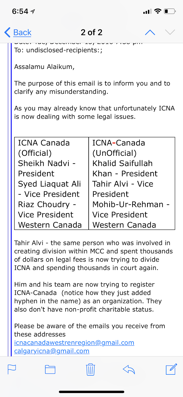 ICNA Mississauga | 6120 Montevideo Rd, Mississauga, ON L5N 3W5, Canada | Phone: (905) 858-1067