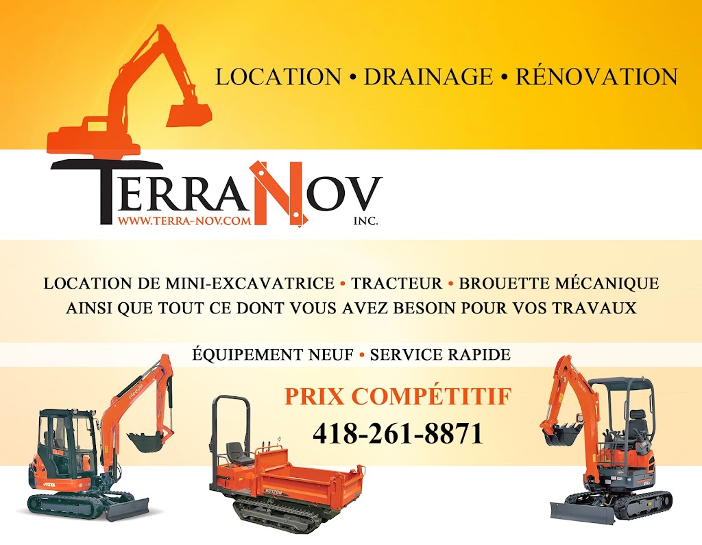 TerraNov Inc. | 3614 Rue de lHêtrière, Saint-Augustin-de-Desmaures, QC G3A 2L4, Canada | Phone: (418) 261-8871