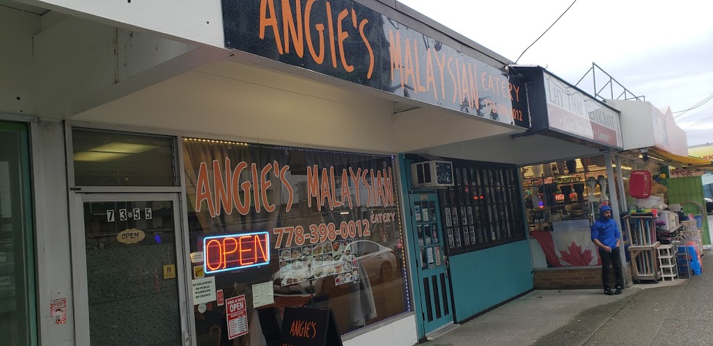 Angies Malaysian Eatery | 7355 Edmonds St, Burnaby, BC V3N 1A9, Canada | Phone: (778) 398-0012