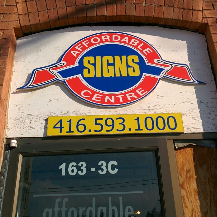 Affordable Signs Centre | 2531 Eglinton Ave W, York, ON M6M 1T2, Canada | Phone: (416) 593-1000