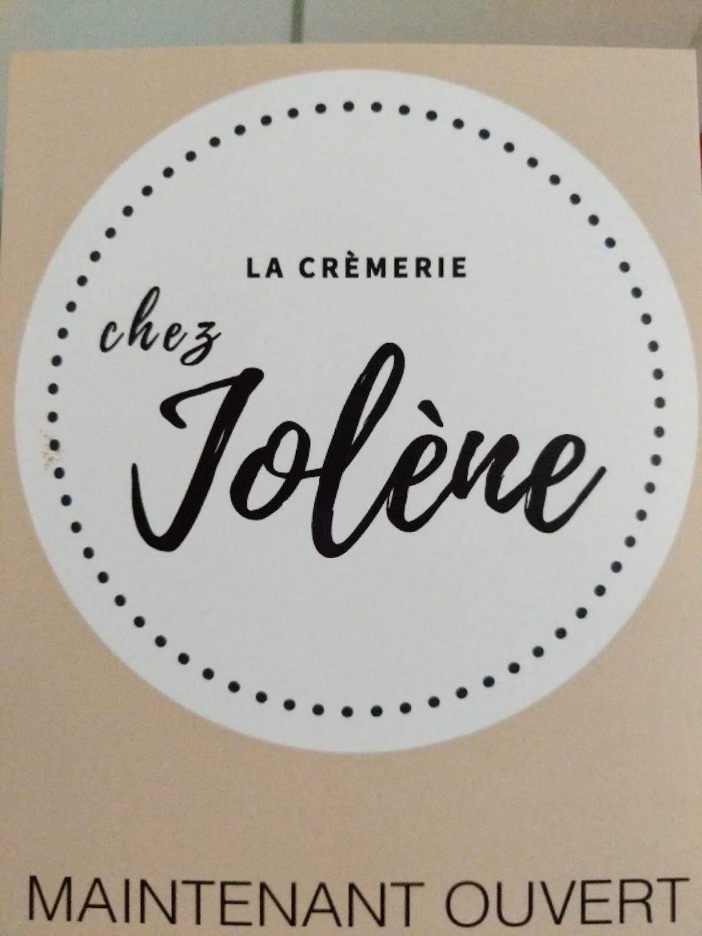 La Crèmerie Chez Jolène | 1301 Rue Notre-Dame, Repentigny, QC J5Y 3Z3, Canada | Phone: (514) 244-1804