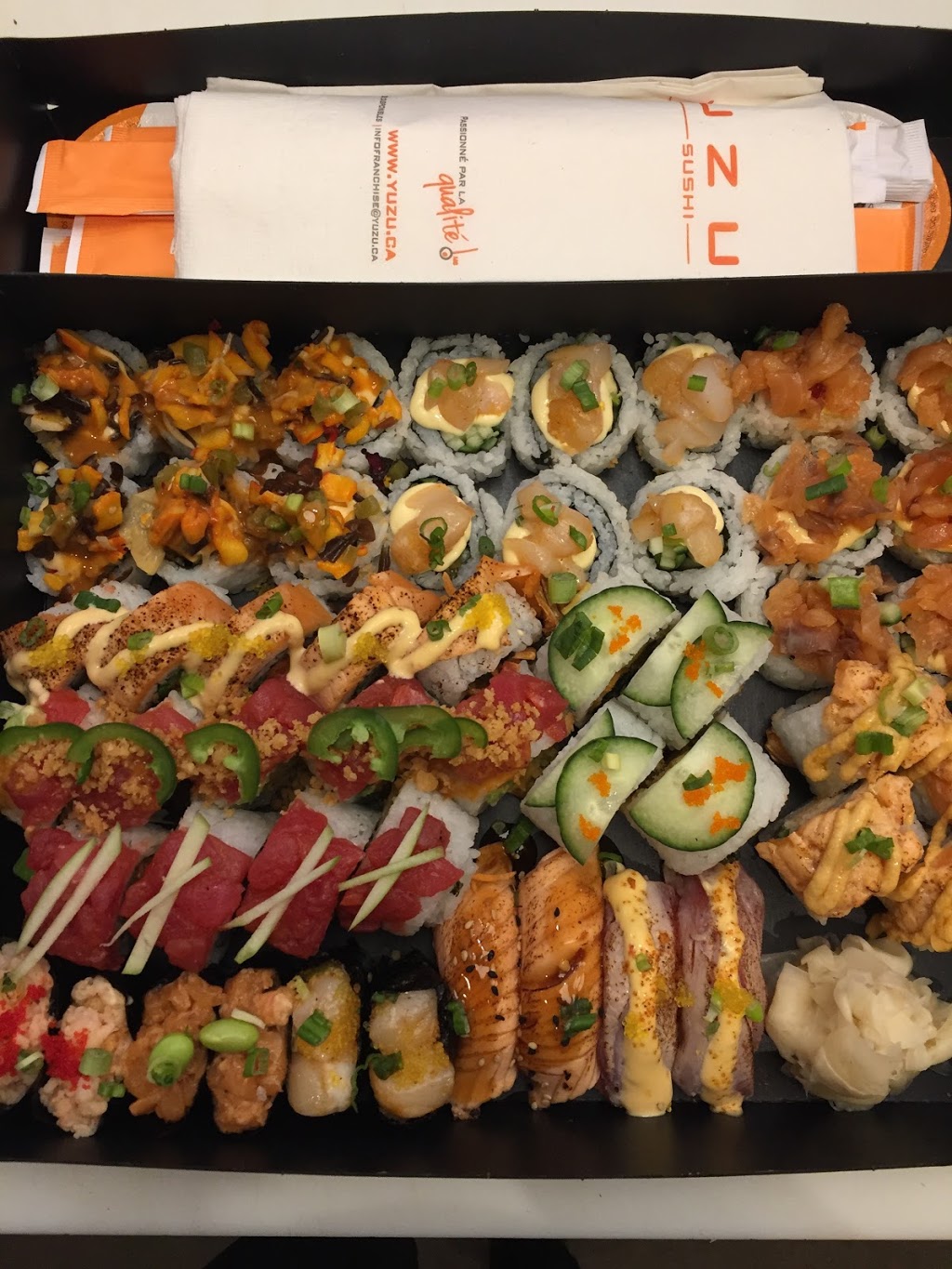 Yuzu sushi | 177 Boul Sir-Wilfrid-Laurier, Saint-Basile-le-Grand, QC J3N 1M2, Canada | Phone: (450) 461-4975