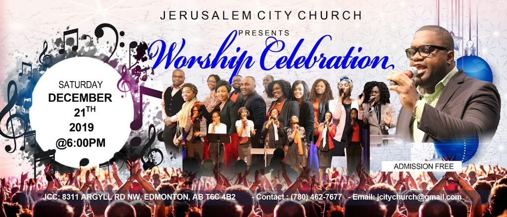 Jerusalem City Church | 8311 Argyll Rd NW, Edmonton, AB T6C 4B2, Canada | Phone: (780) 462-7677