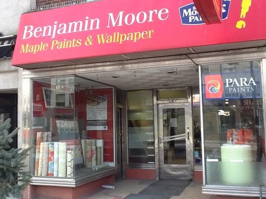 Maple Paint & Wallpaper | 635 St Clair Ave W, Toronto, ON M6C 1A7, Canada | Phone: (416) 653-7477