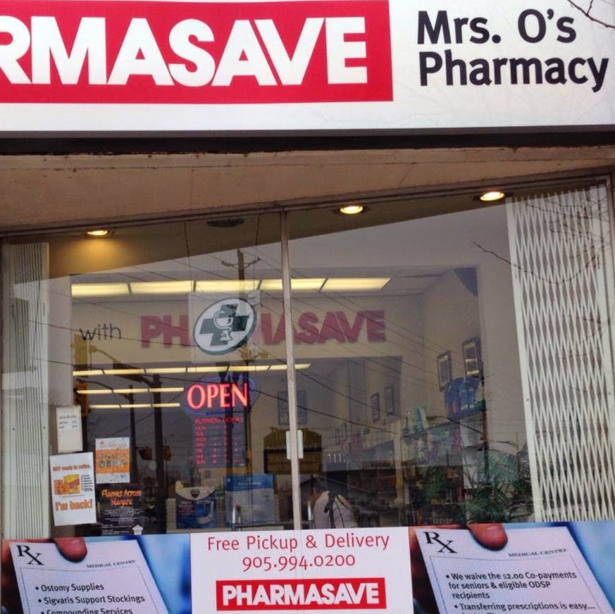 Mrs. Os Pharmacy | 118 Jarvis St, Fort Erie, ON L2A 2S4, Canada | Phone: (905) 994-0200