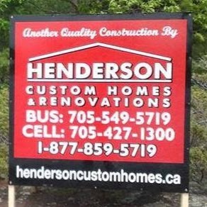 Henderson Custom Homes & Renovations | 160 Peek a Boo Trail, Tiny, ON L9M 0B7, Canada | Phone: (705) 549-5719