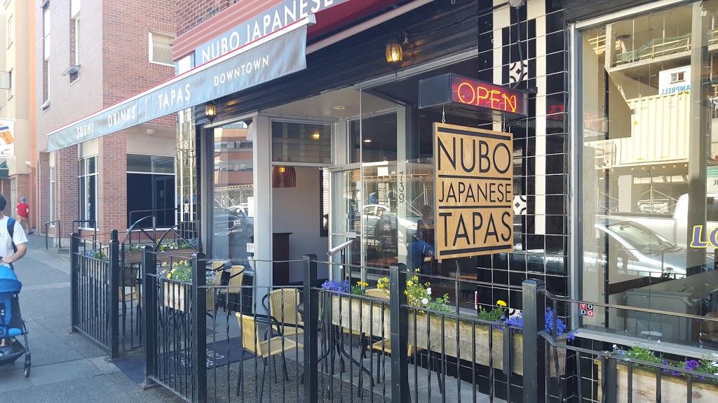 Nubo Japanese Tapas | 739 Pandora Ave, Victoria, BC V8W 1N9, Canada | Phone: (778) 265-9909