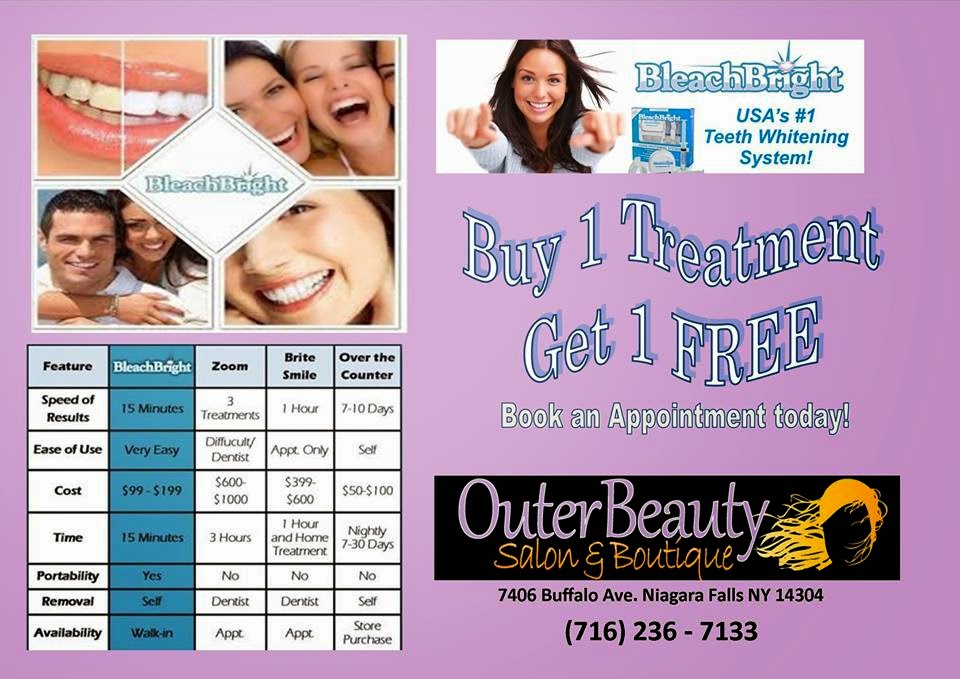 Outer Beauty Salon & Boutique | 7406 Buffalo Ave, Niagara Falls, NY 14304, USA | Phone: (716) 236-7133