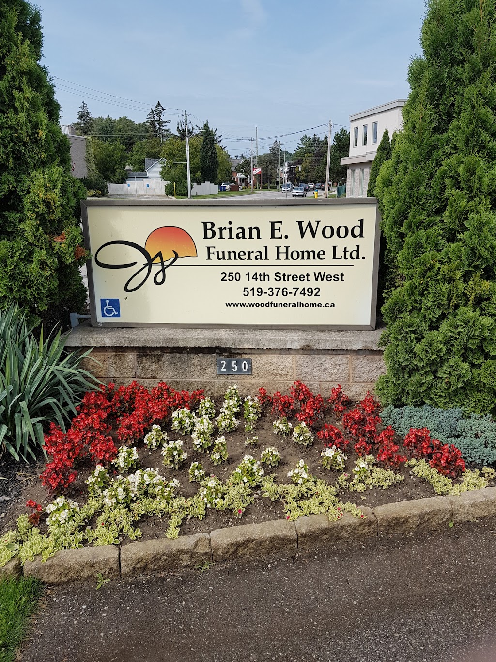 Brian E. Wood Funeral Home | 250 14th St W, Owen Sound, ON N4K 3X8, Canada | Phone: (519) 376-7492