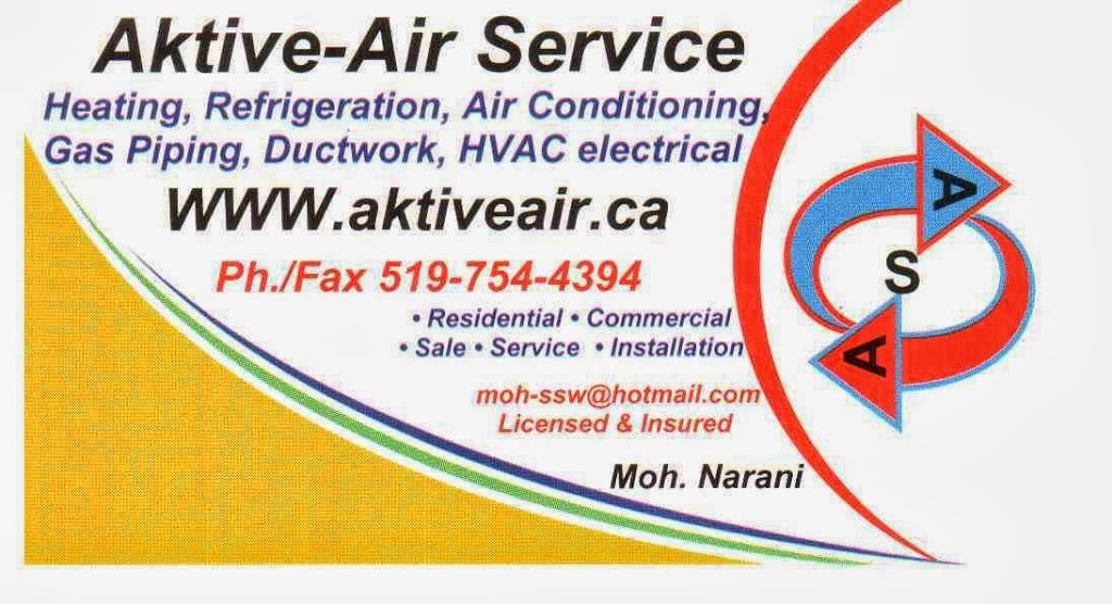 Aktive Air Heating & Cooling | 37 Woodlawn Ave, Brantford, ON N3V 1A6, Canada | Phone: (519) 754-4394