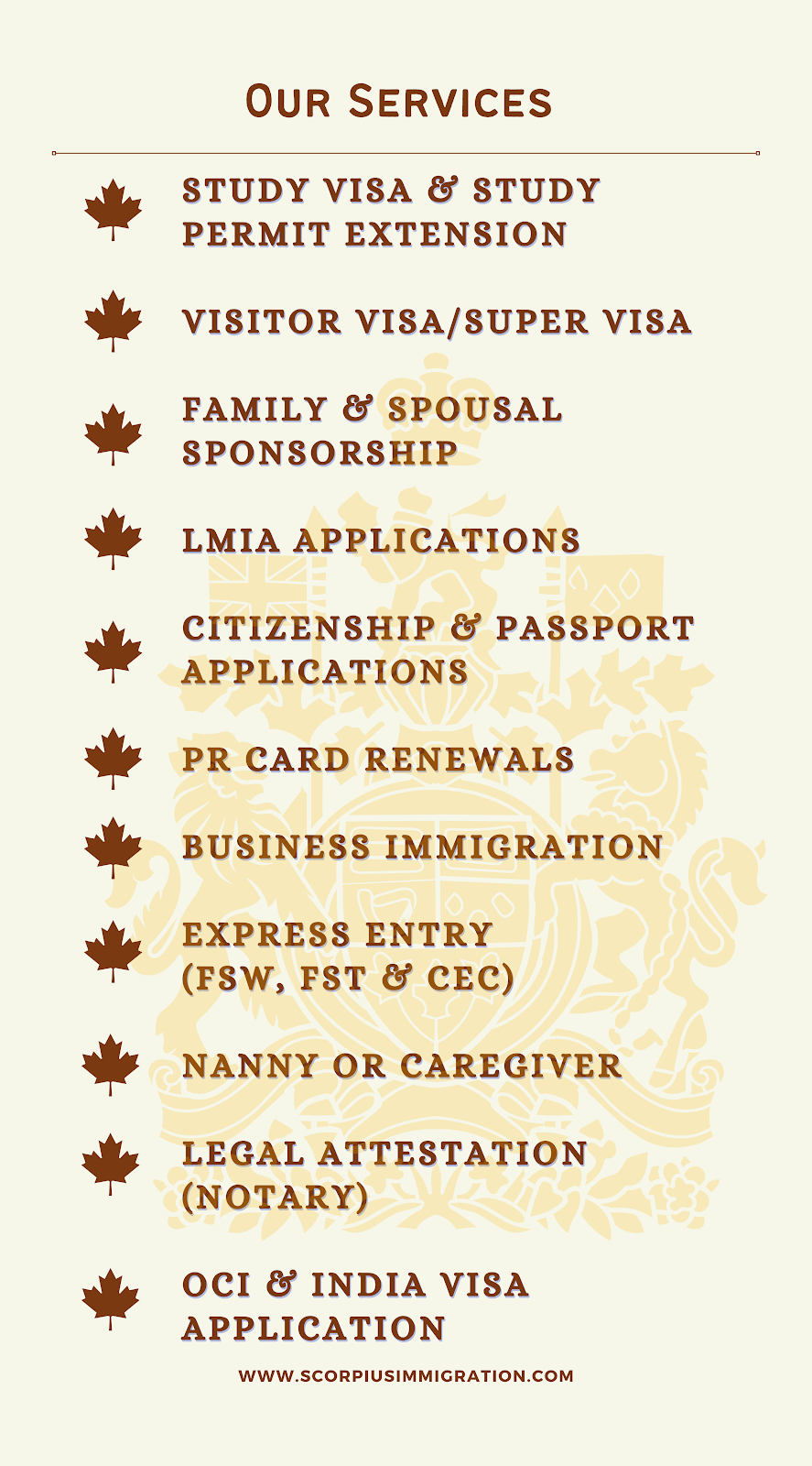 Scorpius Immigration Services Inc. | 900 Jamieson Pkwy Unit 12 ,Office 1, Cambridge, ON N3C 4N6, Canada | Phone: (647) 537-9494