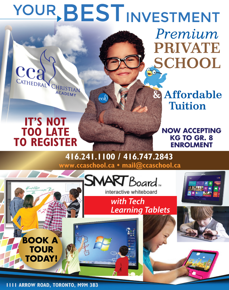 Cathedral Christian Academy (CCA) | 1111 Arrow Rd Unit #1, North York, ON M9M 3B3, Canada | Phone: (416) 747-2843