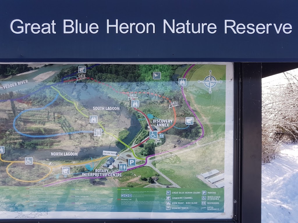 Great Blue Heron Nature Reserve | 5200 Sumas Prairie Rd, Chilliwack, BC V2R 4N7, Canada | Phone: (604) 823-6603