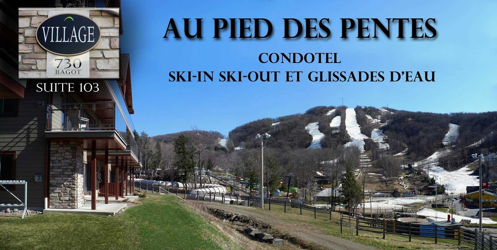 Au pied des Pentes | 730 Rue de Bagot suite 103, Bromont, QC J2L 1A9, Canada | Phone: (866) 284-1122