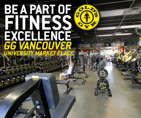 Gold’s Gym University Market Place | 2155 Allison Rd, Vancouver, BC V6T 1T5, Canada | Phone: (604) 224-4699