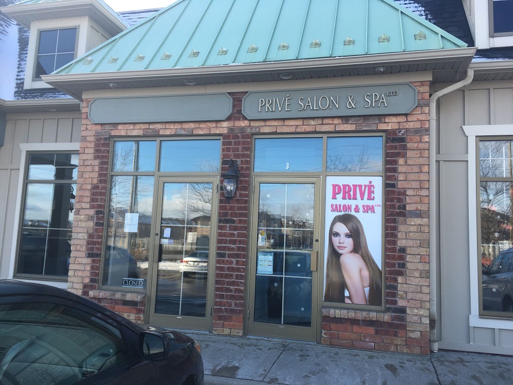 Prive Salon and Spa | 3100 Brock St N, Whitby, ON L1R 3J7, Canada | Phone: (905) 493-5887