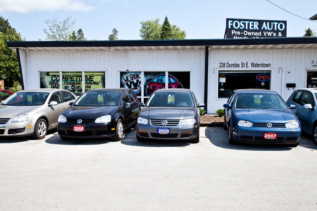 Foster Auto Group | 238 Dundas St E, Waterdown, ON L8B 0E8, Canada | Phone: (289) 895-8798