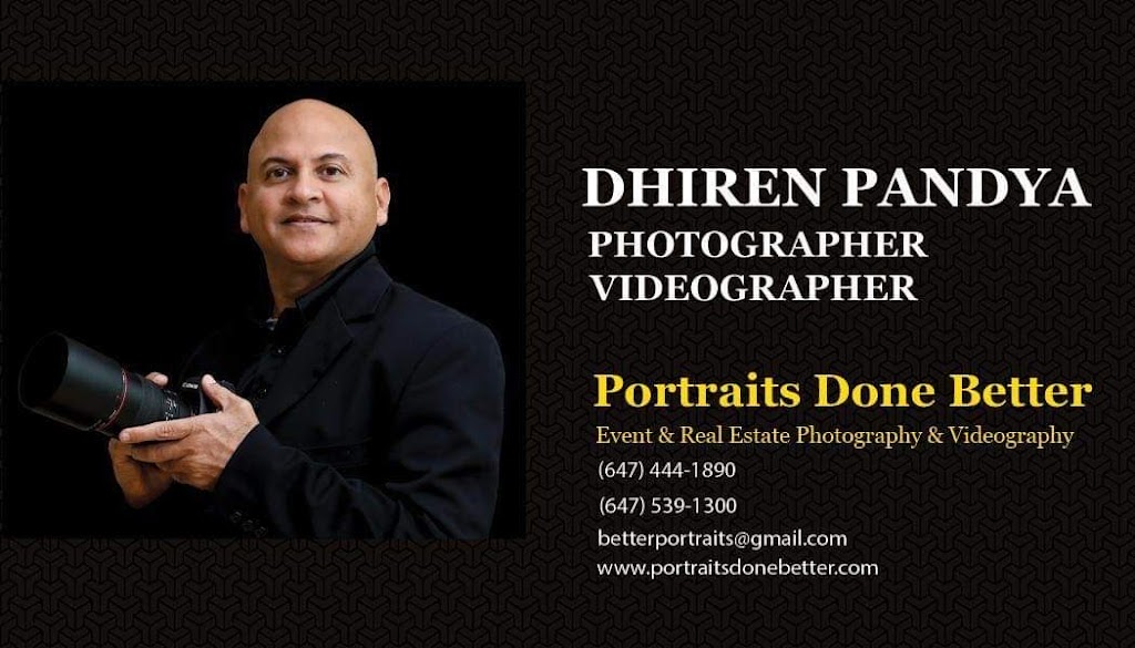 portraitsdonebetter | 57 Mission Ridge Trail, Brampton, ON L6P 3H9, Canada | Phone: (647) 444-1890