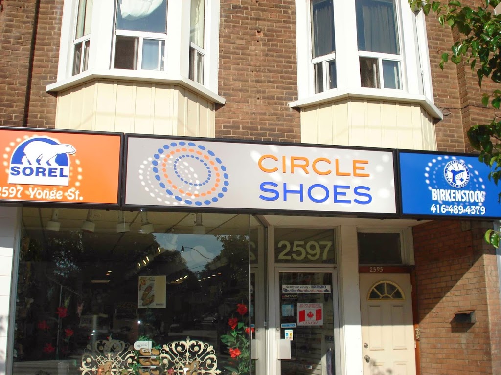 Circle Shoes | 2597 Yonge St, Toronto, ON M4P 2J1, Canada | Phone: (416) 489-4379