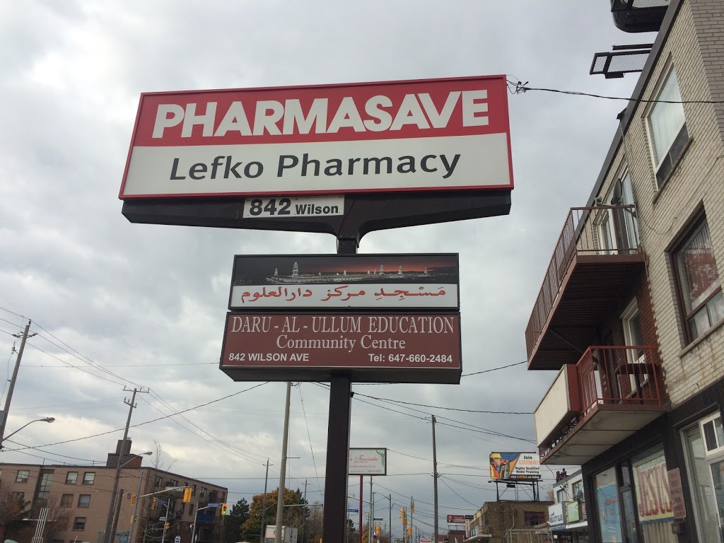 Pharmasave Lefko | 842 Wilson Ave, North York, ON M3K 1E5, Canada | Phone: (416) 635-6802