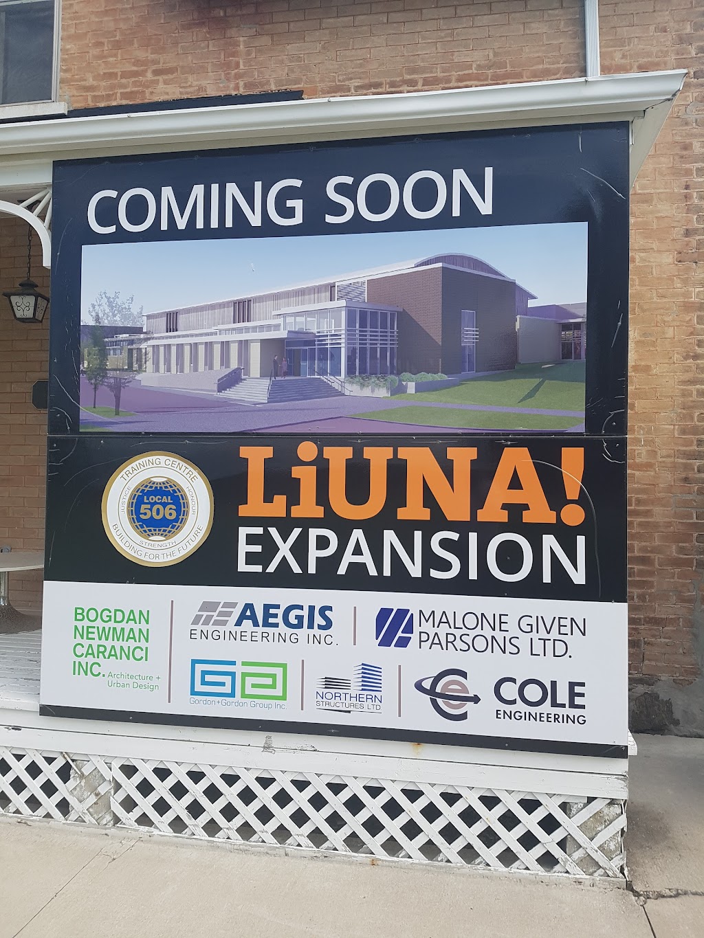 Liuna 506 Training center | 1600 Major Mackenzie Dr E, Richmond Hill, ON L4S 1P4, Canada | Phone: (905) 883-4268