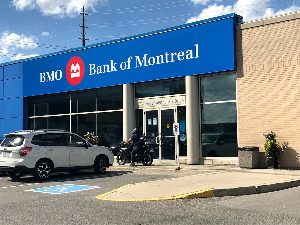 BMO Bank of Montreal | 3737 Major MacKenzie Dr W #100, Woodbridge, ON L4H 0A2, Canada | Phone: (905) 832-7150