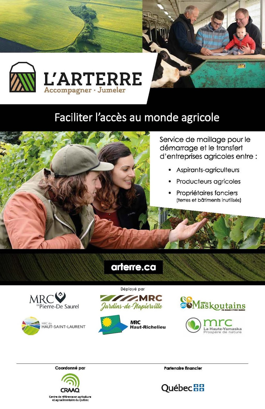 LARTERRE MRC Pierre-De Saurel | 50 Rue du Fort, Sorel-Tracy, QC J3P 7X7, Canada | Phone: (450) 743-2703