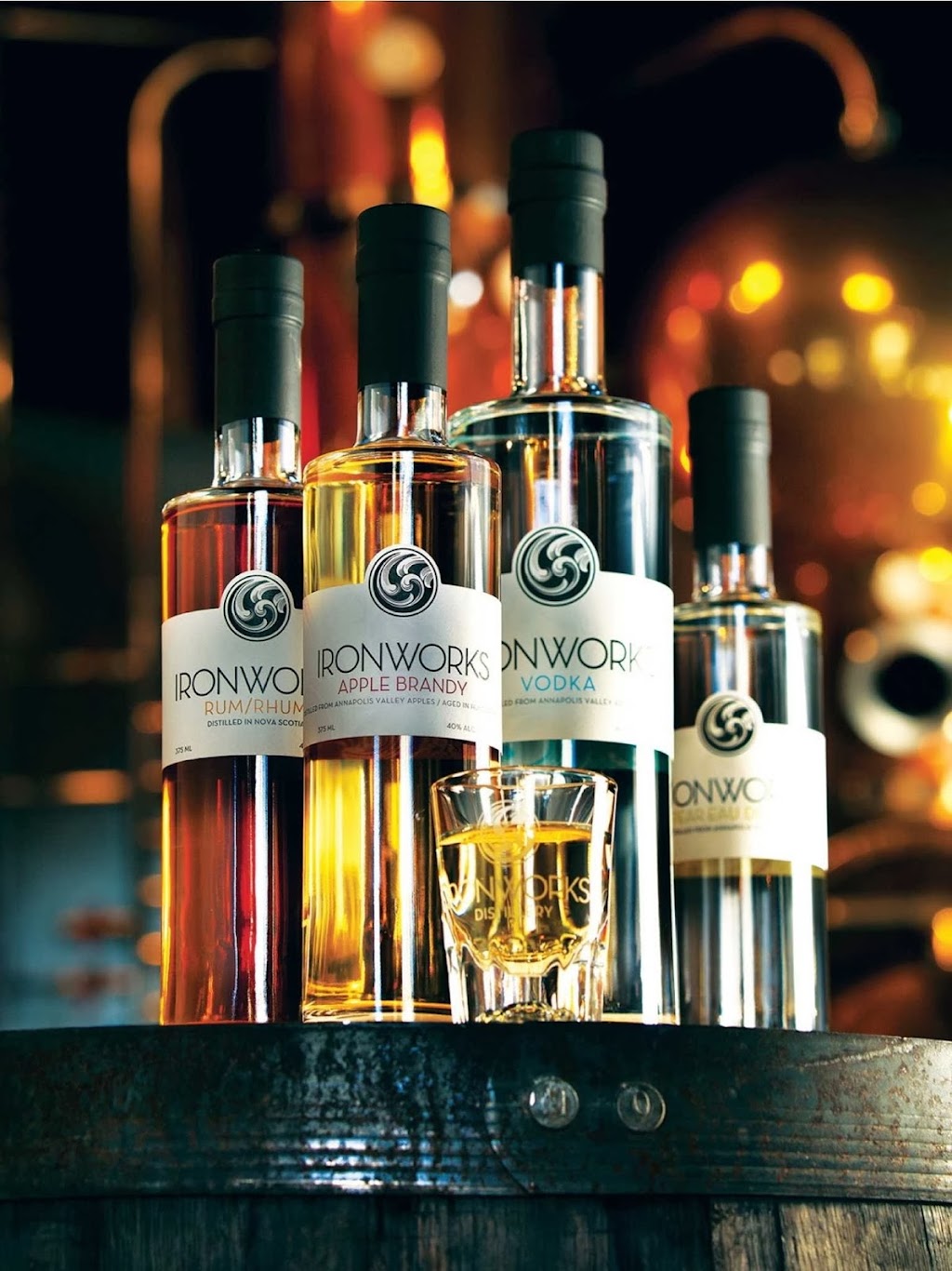 Ironworks Distillery | 2 Kempt St, Lunenburg, NS B0J 2C0, Canada | Phone: (902) 640-2424