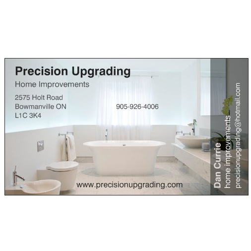 PRECISION UPGRADING HOME RENOVATIONS | 2575 Holt Rd, Bowmanville, ON L1C 3K4, Canada | Phone: (905) 926-4006